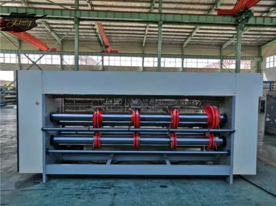 Chain Feeder Corrugated Sheet Rotary Slotting Creasing Carton Machine